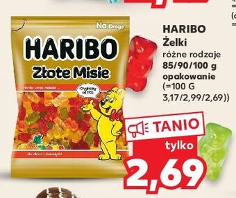 Kaufland Żelki haribo złote misie oferta