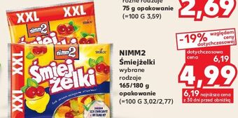 Kaufland Żelki owocowe nimm2 śmiejżelki sokki oferta