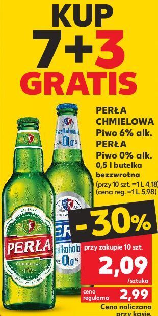 Kaufland Piwo perła bezalkoholowa oferta