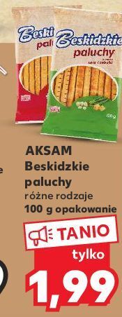 Kaufland Paluchy z solą morską aksam beskidzkie oferta