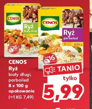 Kaufland Ryż biały długi cenos oferta