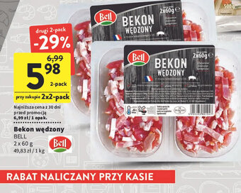Intermarche Bell Bekon wędzony 2x60g oferta