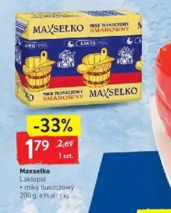 Intermarche Laktopol Maxsełko miks tłuszczowy, 200g oferta