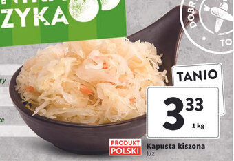 Intermarche Kapusta kiszona luz 1kg oferta