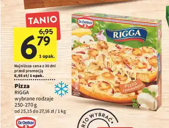 Intermarche DrOetker Pizza rigga wybrane rodzaje 250g-270g oferta