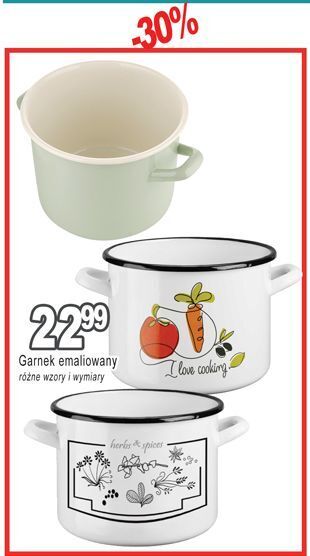 E.Leclerc Garnek emaliowany oferta