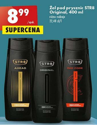Biedronka Żel pod prysznic str8 ahead oferta
