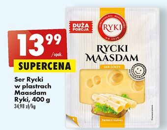 Biedronka Ser rycki maasdam ryki oferta