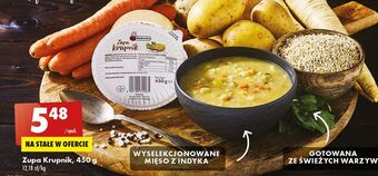Biedronka Zupa krupnik biedronka oferta