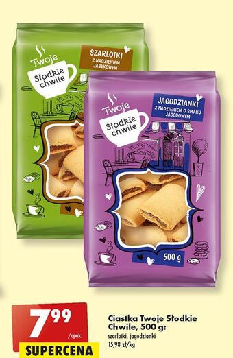 Biedronka Ciastka jagodzianki twoje słodkie chwile oferta