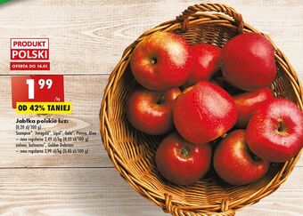 Biedronka Jabłka golden delicious oferta