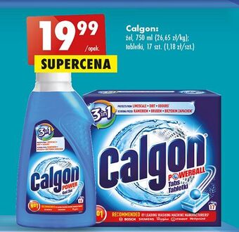 Żel zmiękczający wodę przeciw kamieniowi calgon