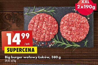 Biedronka Big burger łuków oferta