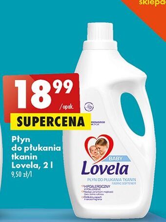 Biedronka Płyn do płukania tkanin lovela oferta