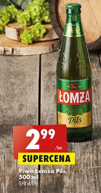 Biedronka Piwo łomża pils oferta