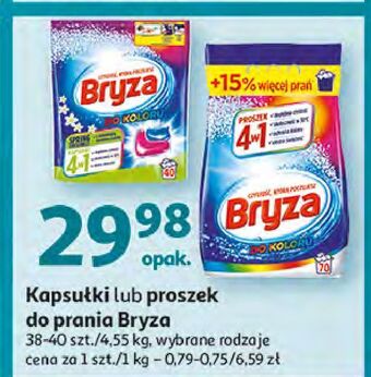 Auchan Proszek do prania koloru 4w1 bryza oferta