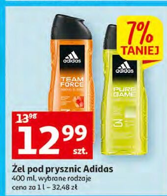 Auchan Żel pod prysznic adidas men team force oferta
