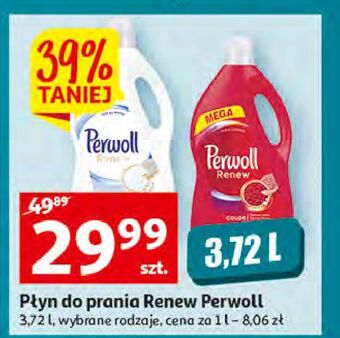 Auchan Płyn do prania perwoll renew white oferta
