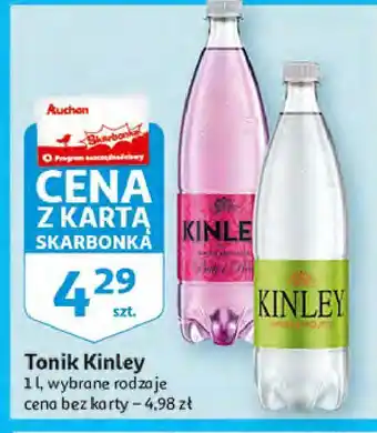 Auchan Napój virgin mojito kinley oferta