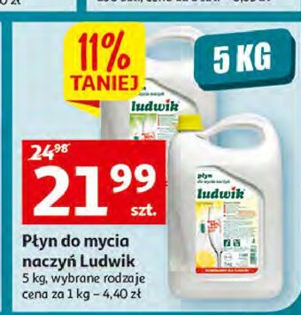 Auchan Płyn do naczyń miętowy ludwik oferta
