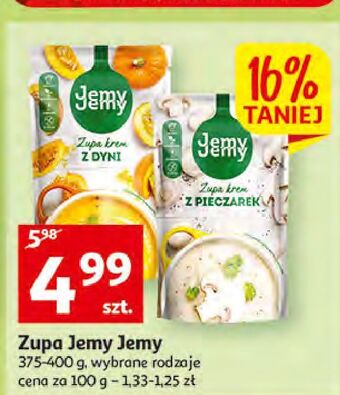 Auchan Zupa krem z pieczarek jemyjemy oferta