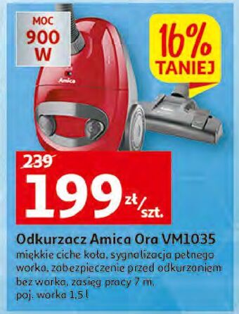 Auchan Odkurzacz ora vm1035 amica oferta