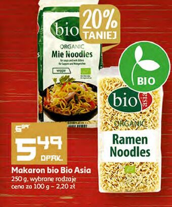 Auchan Ramen noodles bioasia oferta