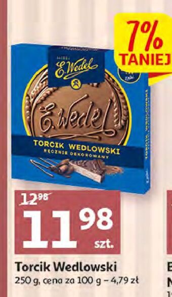 Auchan Torcik waflowy e. wedel wedlowski oferta