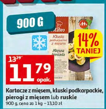 Auchan Pierogi z mięsem mateo dębica oferta
