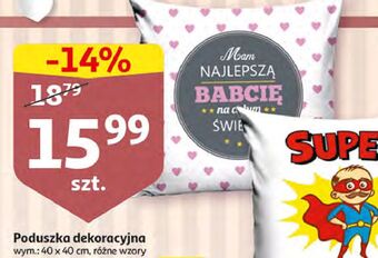 Auchan Poduszka dla dziadka 40 x cm oferta