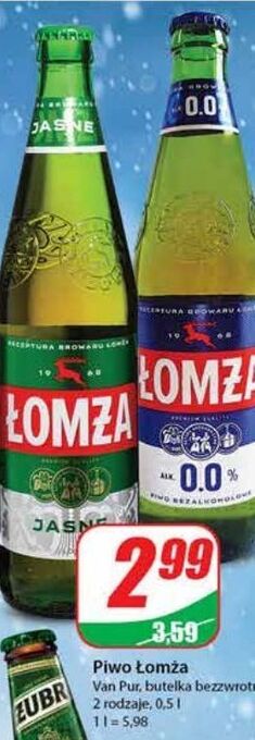 Dino Piwo łomża 0.0% oferta