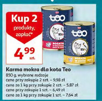 Auchan Karma z drobiem teo oferta