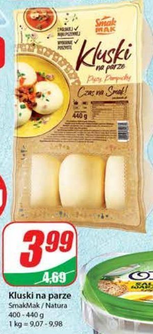 Dino Kluski na parze smak mak oferta