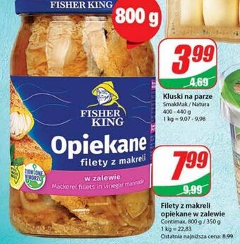 Dino Filety z makreli panierowane i smażone w zalewie octowej fisher king oferta