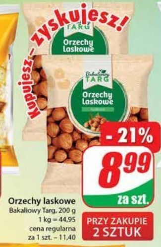 Dino Orzechy laskowe bakaliowy targ oferta