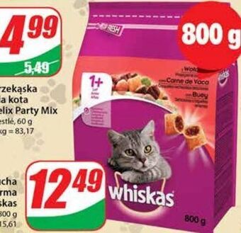 Dino Karma dla kota z wołowiną whiskas oferta