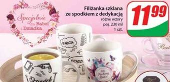 Dino Filiżanka z dedykacją ze spodkiem 230 ml oferta