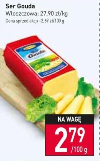 Stokrotka OSM Włoszczowa Ser Gouda 100g oferta