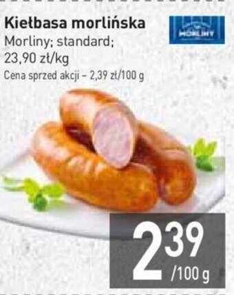 Stokrotka Morliny Kiełbasa morlińska 100g oferta