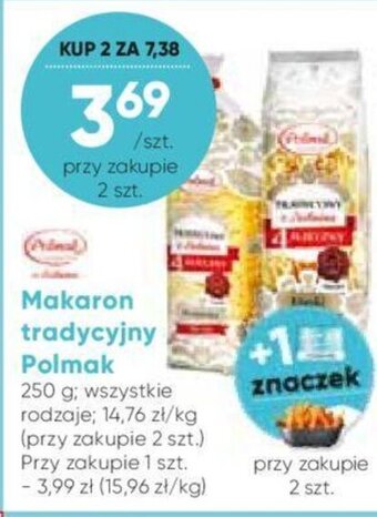 Stokrotka Polmak Makaron tradycyjny 250g, wszystkie rodzaje oferta