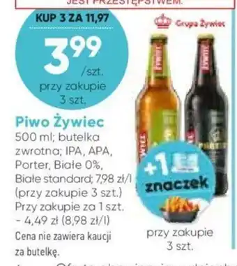 Stokrotka Grupa Żywiec Żywiec 500ml IPA, APA, Porter, Białe 0%, Białe standard oferta