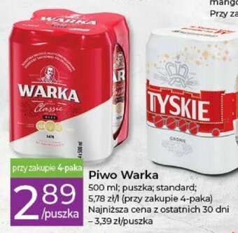 Stokrotka Warka Piwo 500ml oferta