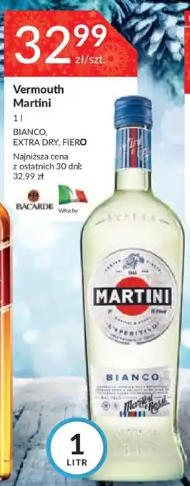 Stokrotka Martini Vermouth 1l Bianco, Extra Dry, Fiero oferta