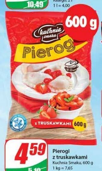 Dino Pierogi z truskawkami kuchnia smaku oferta
