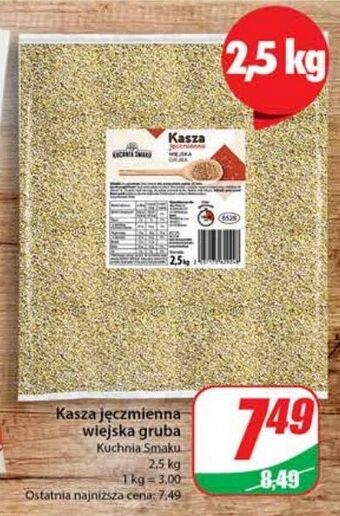 Dino Kasza jęczmienna wiejska gruba kuchnia smaku oferta
