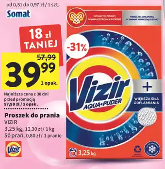 Intermarche Vizir Proszek do prania 3,25 kg 50 prań oferta