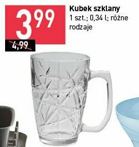 Stokrotka Kubek szklany 340 ml 1 SZT oferta