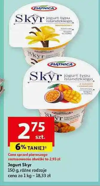 Polomarket Jogurt typu islandzkiego waniliowy 1 SZT 150 G oferta