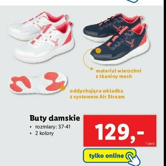 Lidl Buty damskie 37-41 1 SZT oferta