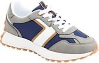 Deichmann Szaro-granatowe sneakersy damskie graceland oferta